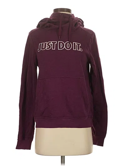 Pre-owned Nike Sweatshirt In Burgundy