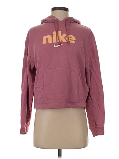 Pre-owned Nike Sweatshirt In Burgundy