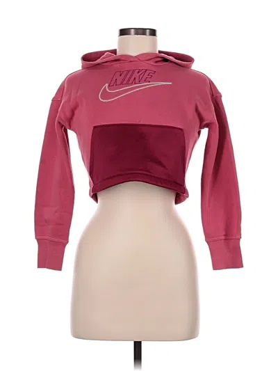 Pre-owned Nike Sweatshirt In Burgundy