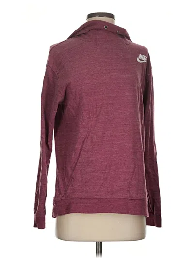 Pre-owned Nike Sweatshirt In Burgundy