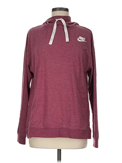 Pre-owned Nike Sweatshirt In Burgundy