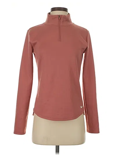 Nike Sweatshirt In Burgundy