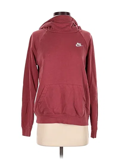 Pre-owned Nike Sweatshirt In Burgundy