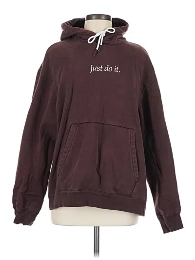 Pre-owned Nike Sweatshirt In Burgundy