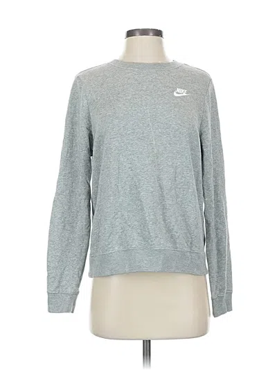 Pre-owned Nike Sweatshirt In Gray