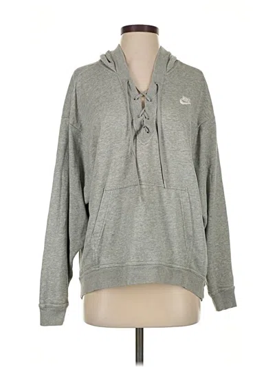Pre-owned Nike Sweatshirt In Gray