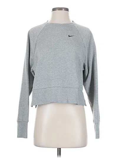 Pre-owned Nike Sweatshirt In Gray