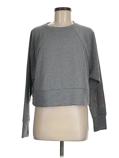 Pre-owned Nike Sweatshirt In Gray