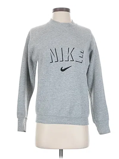 Pre-owned Nike Sweatshirt In Gray