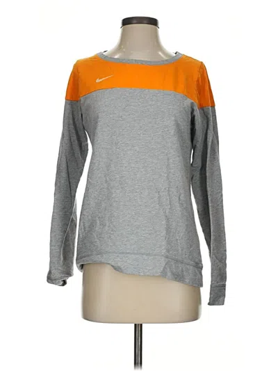 Pre-owned Nike Sweatshirt In Gray
