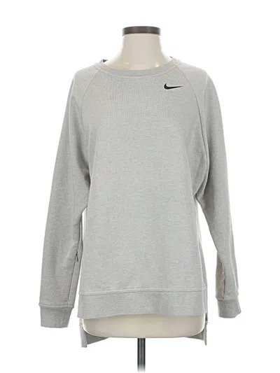 Pre-owned Nike Sweatshirt In Gray