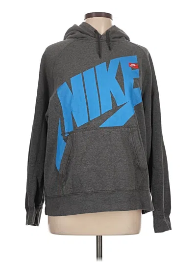 Pre-owned Nike Sweatshirt In Gray