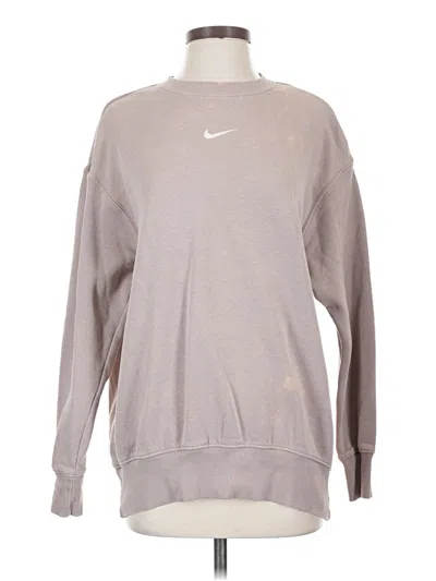 Pre-owned Nike Sweatshirt In Gray