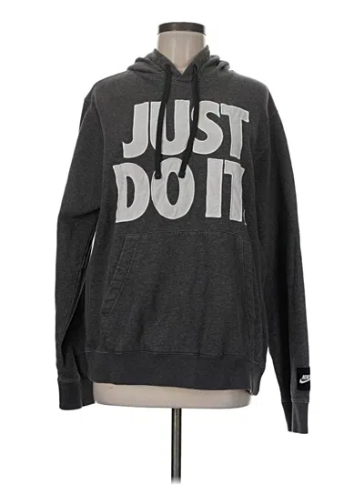 Pre-owned Nike Sweatshirt In Gray