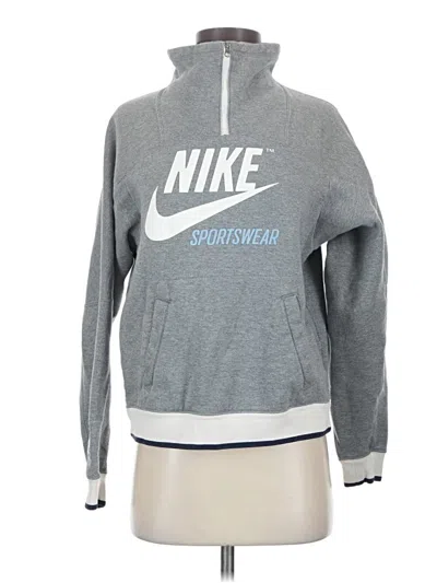 Pre-owned Nike Sweatshirt In Gray