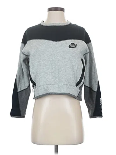 Pre-owned Nike Sweatshirt In Gray
