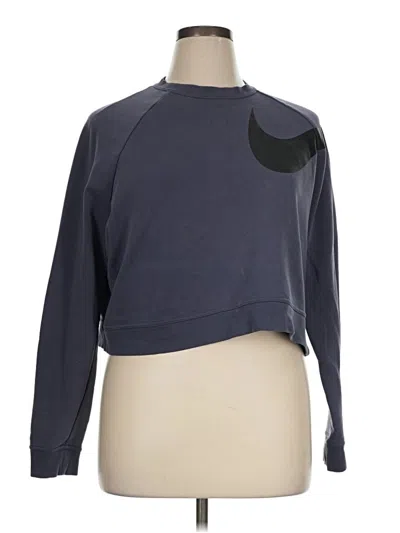 Pre-owned Nike Sweatshirt In Gray