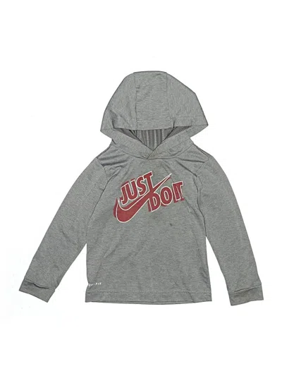 Pre-owned Nike Kids' Sweatshirt In Gray