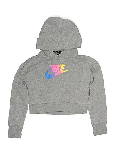 Pre-owned Nike Kids' Sweatshirt In Gray