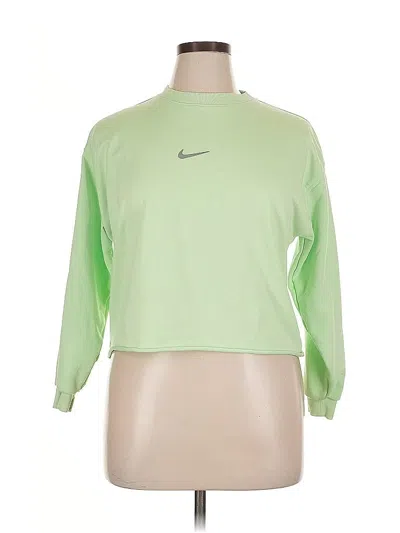Pre-owned Nike Sweatshirt In Green