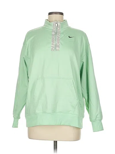 Pre-owned Nike Sweatshirt In Green