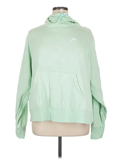 Pre-owned Nike Sweatshirt In Green