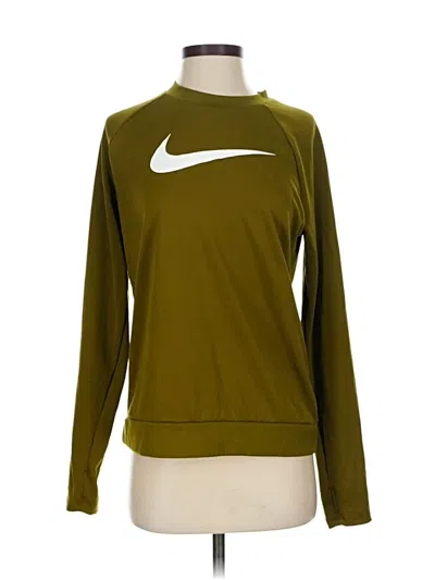 Pre-owned Nike Sweatshirt In Green
