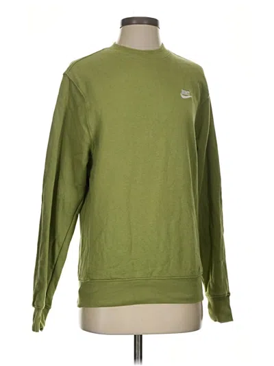 Pre-owned Nike Sweatshirt In Green