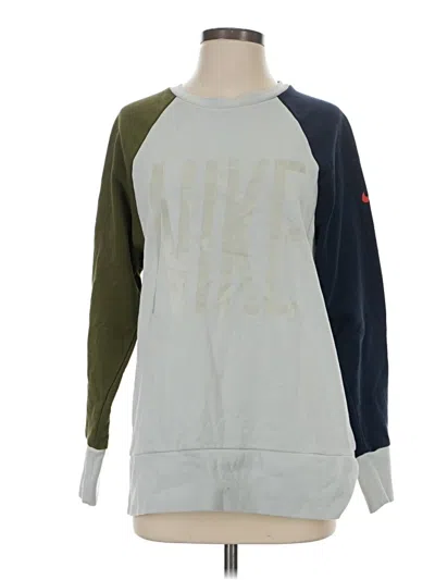 Pre-owned Nike Sweatshirt In Green