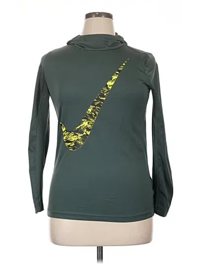 Pre-owned Nike Sweatshirt In Green
