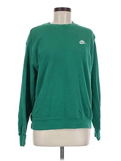 Pre-owned Nike Sweatshirt In Green