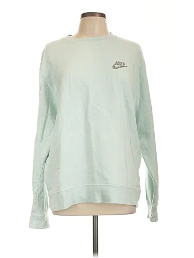 Pre-owned Nike Sweatshirt In Green
