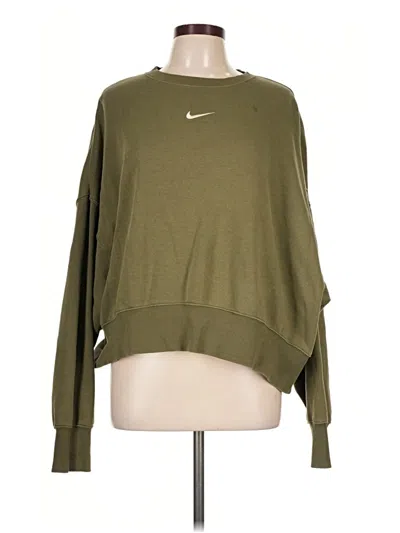 Pre-owned Nike Sweatshirt In Green