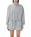 Nike Phoenix Fleece Sweatshirt In Gray In Grey