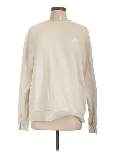 Pre-owned Nike Sweatshirt In Ivory