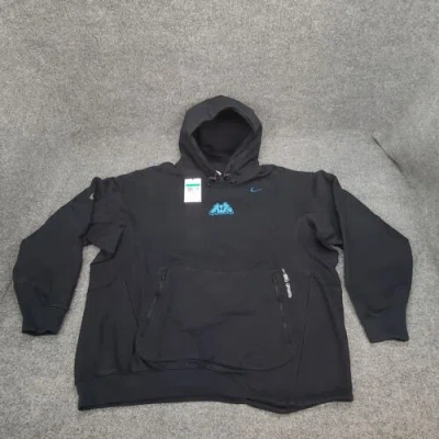 Pre-owned Nike Sweatshirt Mens Extra Large Black X Off White Abloh Air Pullover Hoodie