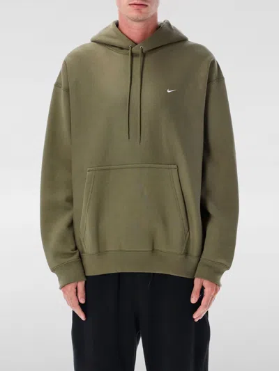 Nike Sweatshirt  Men Color Olive In Green