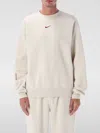 Nike Nocta Fleece Cs Crewneck Sweatshirt In Gray