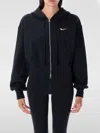 Nike Phoenix Zip-up Hoodie In Black