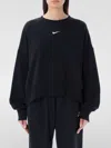 Nike Sweatshirt  Woman Color Black In Black