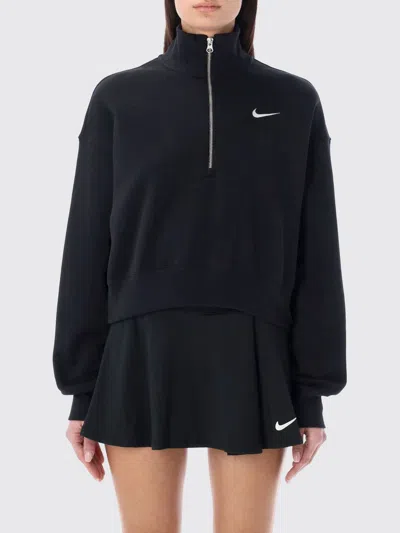 Nike Sweatshirt Woman  In Black