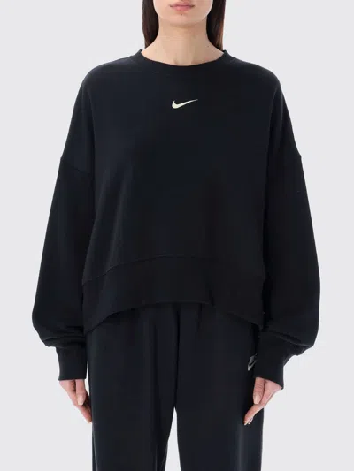 Nike Sweatshirt Woman  In Black