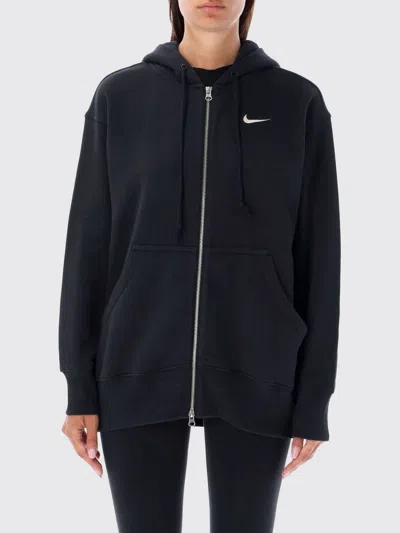 Nike Sweatshirt Woman  In Black