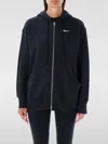 Nike Women's  Sportswear Phoenix Fleece Oversized Full-zip Hoodie In Schwarz
