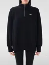 Nike Phoenix Zip-up Sweatshirt In Schwarz