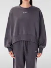 Nike Crew-neck Oos Sweatshirt In Gray