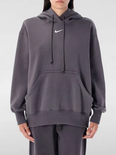 NIKE SWEATSHIRT NIKE WOMAN COLOR CHARCOAL,H34992033