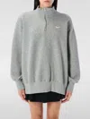 Nike Phoenix Zip-up Sweatshirt In Grau