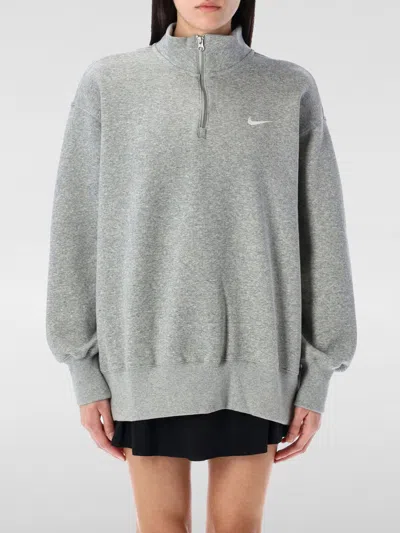 NIKE SWEATSHIRT NIKE WOMAN COLOR GREY,G63361020
