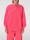 Nike Sportswear Club Fleece Crewneck Sweatshirt In Pink